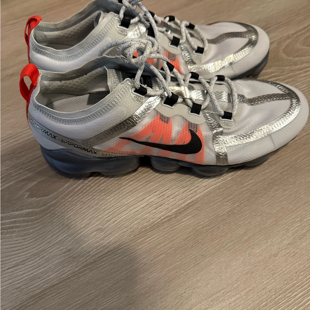 Nike Air VaporMax Running Shoes/Platinum Orange/Silver Grey (AR6631-003)/NO BOX